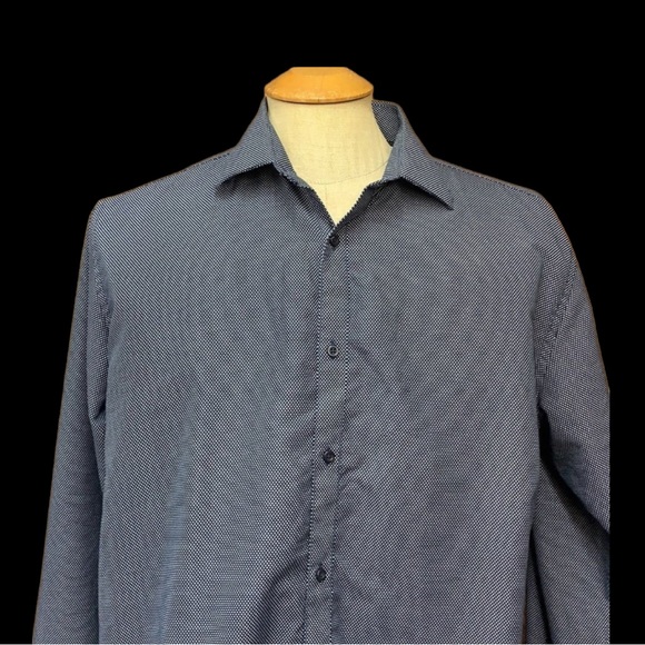 SzL Black Label Slum Fit Button Down Shirt - Picture 4 of 7